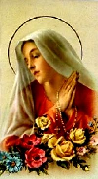 Our Lady in prayer