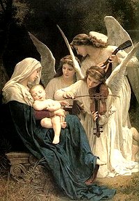 Mary with the Angels
